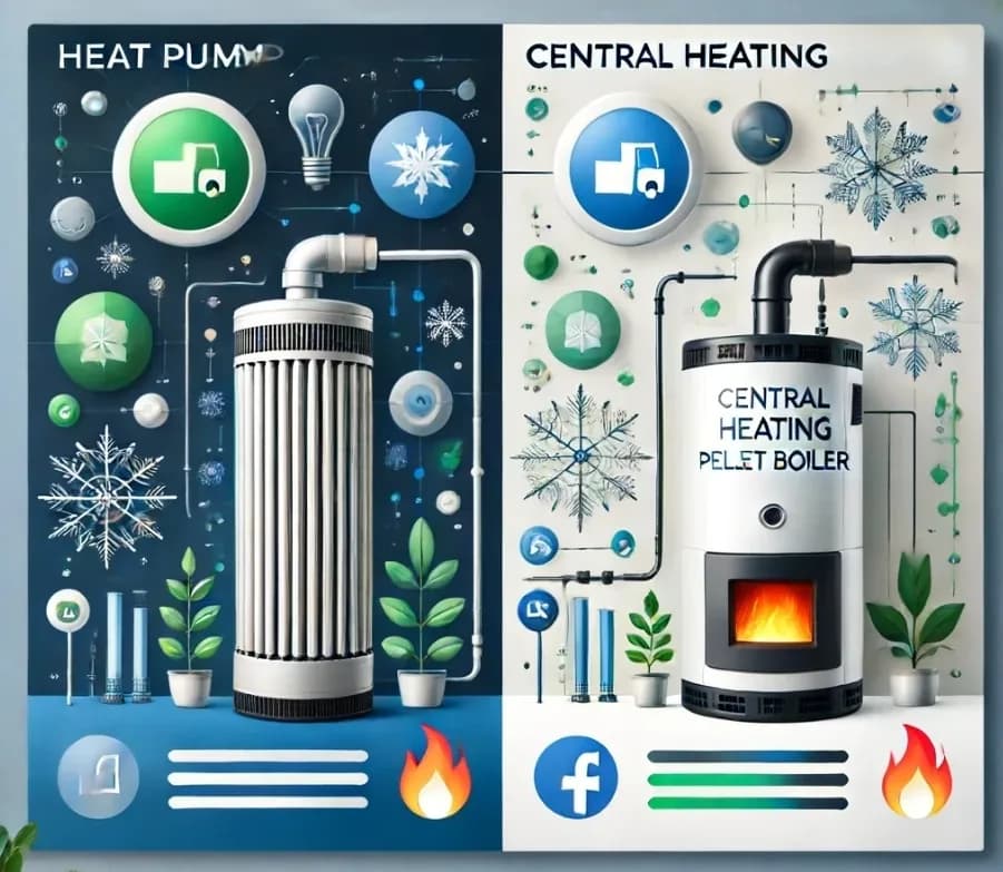 Pompa ciepła czy pellet - co wybrać, by zaoszczędzić na ogrzewaniu?