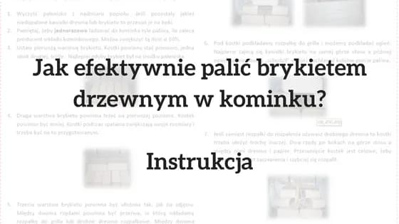 Jak rozpalać brykiet w kominku - skuteczne metody i porady bezpieczeństwa